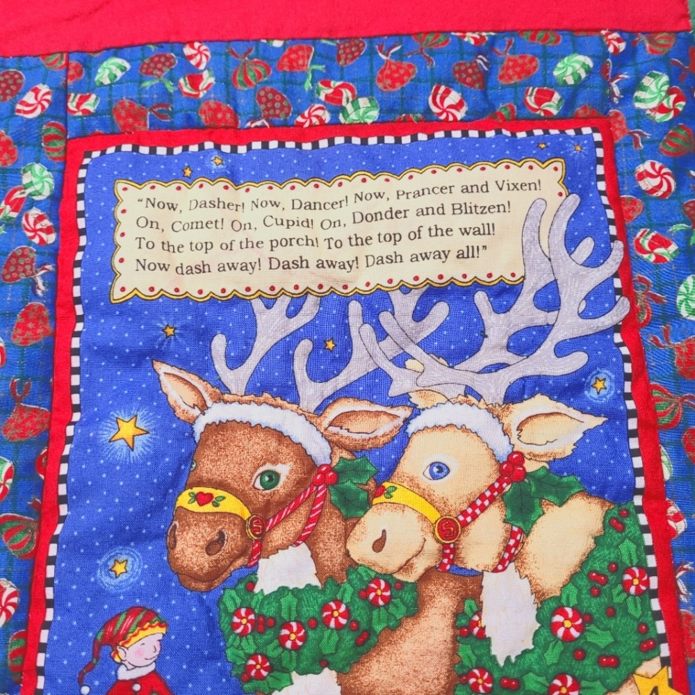 Children quilt bed time story/Christmas 🎄